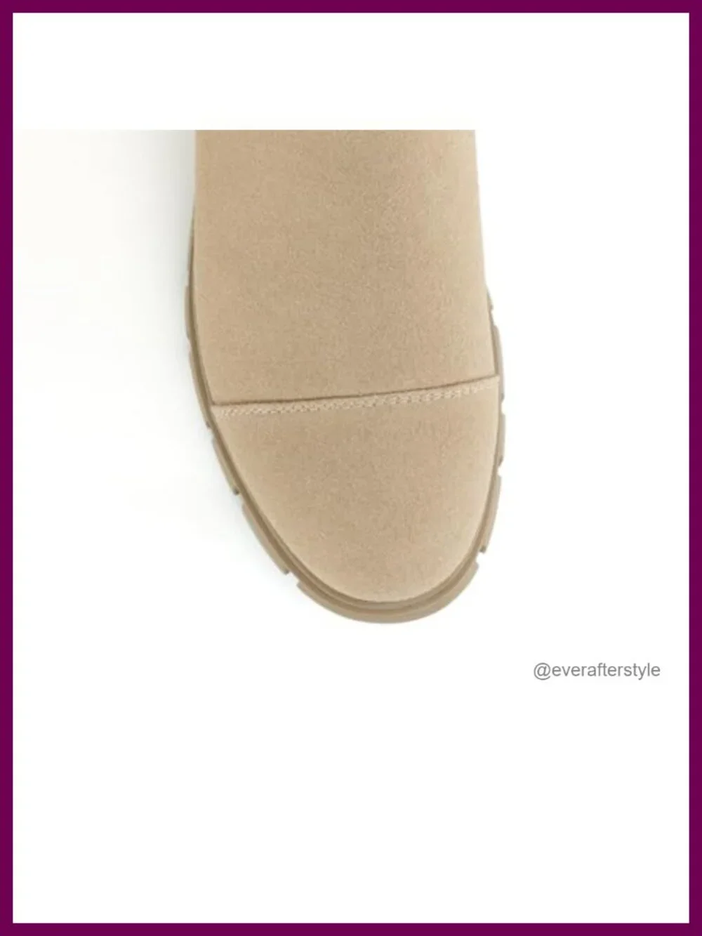 Platform Lug Sole Chunky Heel Chelsea Booties with Side Zipper